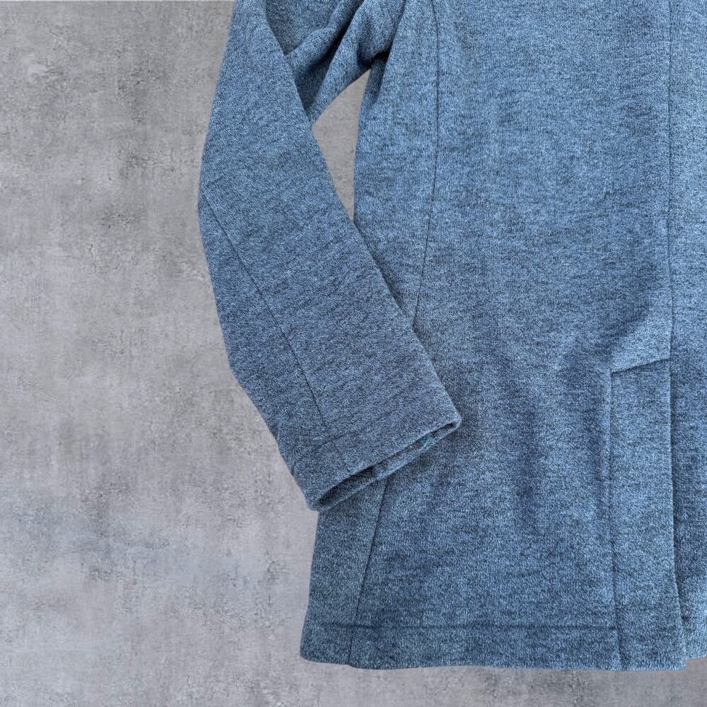 Faherty Reserve The Inlet Blazer Men’s Med Navy Organic Cotton Knit Sport Coat - Picture 9 of 16